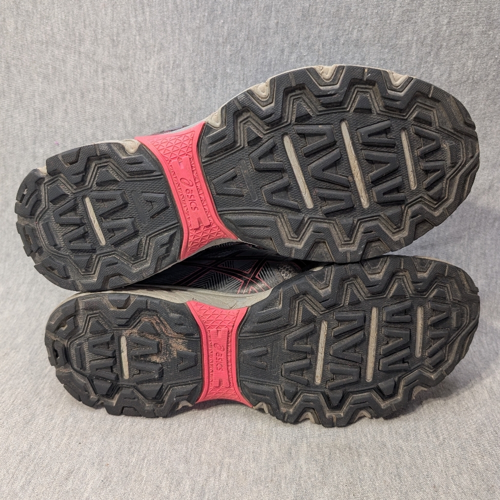 Asics Gel Venture 8 Running Shoes Women's 9 Gray Rose Trail Sneakers - Picture 11 of 11